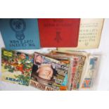 COLLECTION OF VINTAGE COMICS, MAGAZINES AND BOOKS including 1940s 'Archie', 'Fairy Tale Parade'