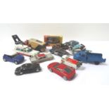LARGE SELECTION OF DIE CAST VEHICLES with examples from Matchbox, Corgi, Dinky, Marshall, Lone
