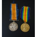 TWO WORLD WAR I MEDALS the British War Medal and the Allied Victory Medal, named to T-289787 DVR. A.