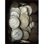 SELECTION OF BRITISH SILVER COINS FROM BETWEEN 1920 AND 1946 comprising 22x Half Crowns, 11x