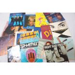LARGE SELECTION OF 7" VINYL RECORDS including Bryan Ferry, The Police, Heaven 17, Simple Minds,