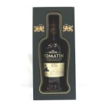 TOMATIN 2008 SINGLE CASK A beautifully presented bottle of the Tomatin 2008 Single Cask Single