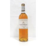 CHATEAU LAFAURIE-PEYRAGUEY 1983 A bottle of Sauternes from the 1er Cru Classe Chateau Lafaurie-
