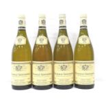 LOUIS JADOT MEURSAULT GENEVRIERES 2002 Four bottles of the Louis Jadot Meursault Genevrieres 1er Cru