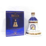 BELL'S DECANTER - GOLDEN WEDDING ANNIVERSARY A bottle of the ubiquitous Bell's 8 Year Old Extra