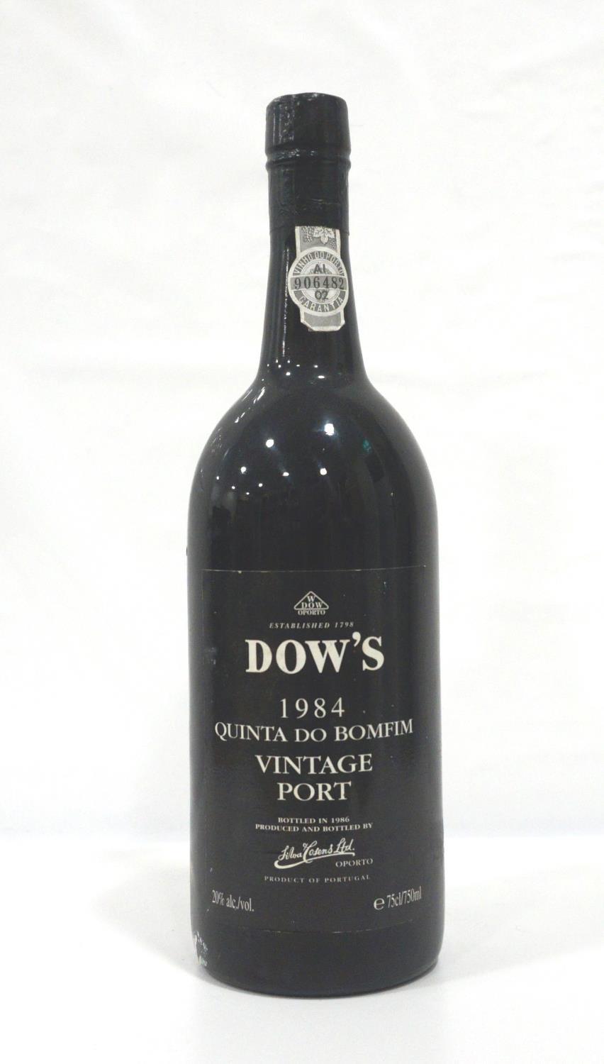 DOW'S QUINTA DO BOMFIM 1984 VINTAGE PORT A bottle of vintage port from the finest estate in the