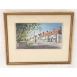 TONY GOUGH Winchelsea - East Sussex, watercolour, signed and dated 1994, with label to verso, 21.5cm