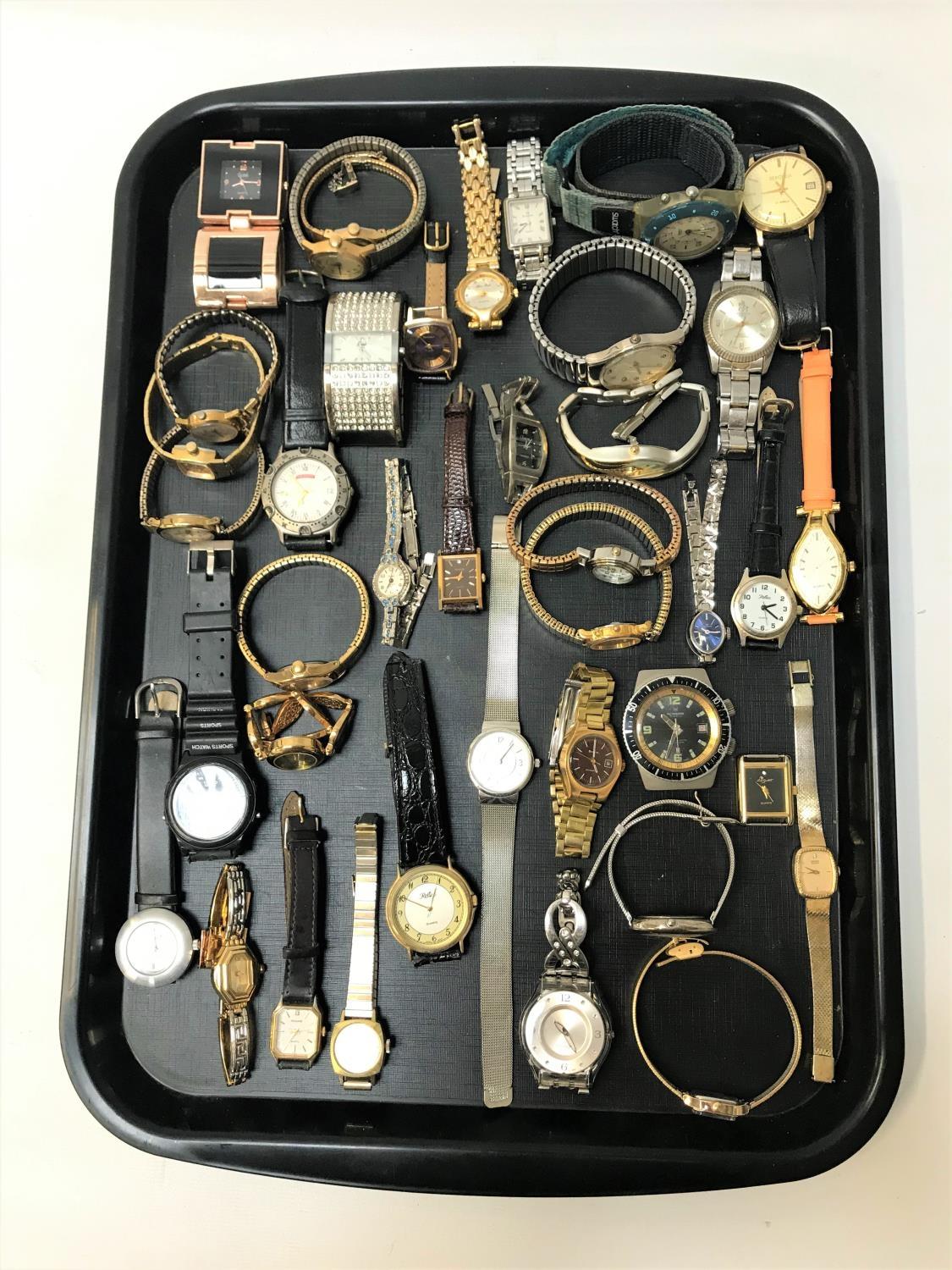 SELECTION OF LADIES AND GENTLEMEN'S WRISTWATCHES including Timex, Sekonda, Seiko, Swatch, Limit,