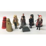 SELECTION OF DR. WHO TOYS including Daleks, Dr. Who figures (Sylvester McCoy, Tom Baker and John