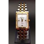 LADIES RAYMOND WEIL TANGO COLLECTION WRISTWATCH the mother of pearl dial with Roman numerals at