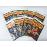 SELECTION OF FAMOUS FANTASTIC MYSTERIES SCIENCE FICTION MAGAZINES eight editions dating from