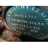 SPRINGBANK 1992 (ORGANIC) Cask Type: Hogshead Cask Number: 241 RLA: 77.4 (approx. 225 bottles at