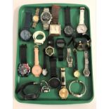 SELECTION OF LADIES AND GENTLEMEN'S WRISTWATCHES including Swatch, Sekonda, Pulsar, Casio and