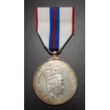 SILVER JUBILEE MEDAL 1952-1977 with ribbon, in original box