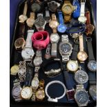 SELECTION OF LADIES AND GENTLEMEN'S WRISTWATCHES including Sekonda, Casio, Fossil, Citizen,