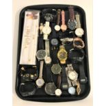 SELECTION OF LADIES AND GENTLEMEN'S WRISTWATCHES including a boxed Harry Potter watch, Cluse,