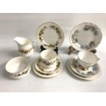 TWO FLORAL DECORATED TEA SETS comprising Royal Standard Lyndale pattern - six cups, saucers, side