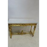 A CONSOLE TABLE,