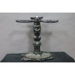 A COALBROOKEDALE DESIGN CAST IRON STICK STAND, 19th century,