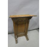 A PAIR OF PITCH PINE LECTERNS,