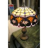 A TIFFANY DESIGN TABLE LAMP,