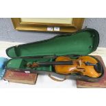 A FULLSIZE GERMAN VIOLIN, C.