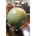 A TABLE TOP GLOBE, c.