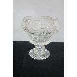 A WATERFORD CUT GLASS BOWL,