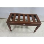 A 19th CENTURY MAHOGANY CASE REST,