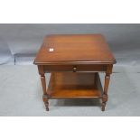 A CHERRYWOOD END TABLE,