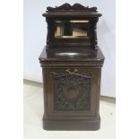 A 19th CENTURY MAHOGANY FUEL BIN,