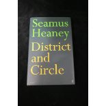 DISTRICT AND CIRCLE - Poems Seamus Heaney Faber & Faber London 2006 Hardcover Rare signed first