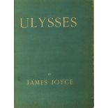 Joyce, James. Ulysses. First edition. Shakespeare and Company, Paris, 1922.