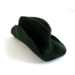 1913-1921 Irish Volunteers green felt 'Cronje' slouch hat.