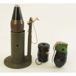 1940s-1960s Inert ordnance.