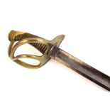 1854-pattern French Light Cavalry sabre by Gebruder Weyersberg, Solingen.