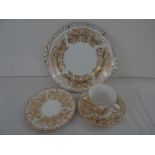 Royal Crown Derby, Derby China c 1974 coffee / tea set comprising eight cups, saucers and plates,