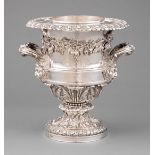 Regency Sterling Silver Wine Cooler , Matthew Boulton, Birmingham, 1817, egg and dart rim, applied