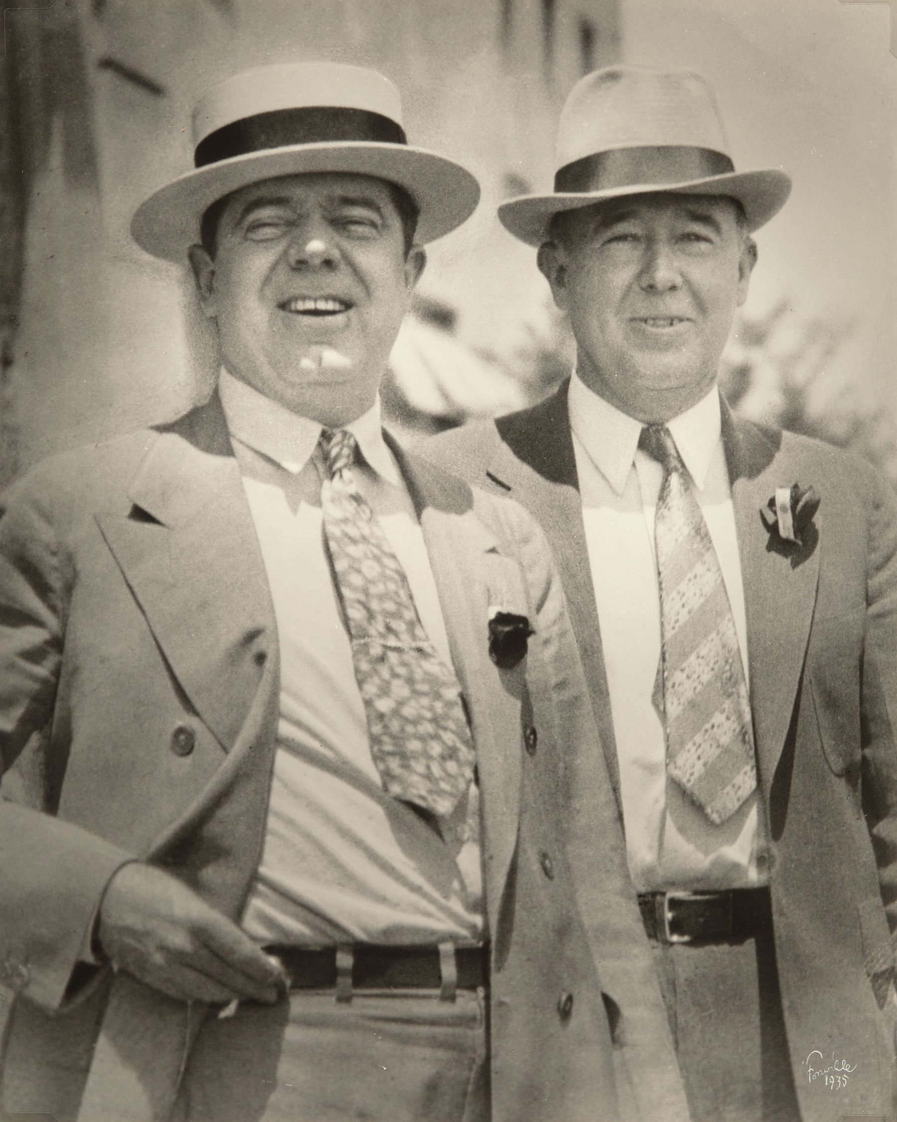 Theodore "Fonville" Winans (American/Louisiana, 1911-1992) , "Senator Huey P. Long and President