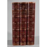 [Leather Bindings] , Shakespeare's Works, 3 volumes, gilt tooled