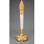 Fine Empire-Style Gilt Bronze Mounted Marble Lamp , c. 1905, J.E. Caldwell, Philadelphia, quiver