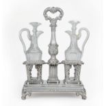 Louis Philippe 1st Standard Silver Cruet Stand , Etienne-Auguste Courtois, Paris, act. 1834-1847,