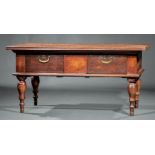 Anglo-Colonial Carved Teak Dresser/Huntboard