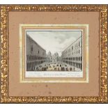 Antique Prints of Venice, "Chiesa del Rendentore", "Chiesa di St. Zacheria", "Basilica di Santa