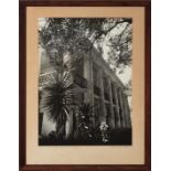 Clarence John Laughlin (American/Louisiana, 1905-1985), "The Guardian (Oak Alley Plantation)", 1946,