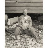 Theodore "Fonville" Winans (American/Louisiana, 1911-1992), "Oysterman", 1934, silver gelatin print,