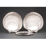 Good Group of American Sterling Silver Table Ware, incl. pair of Gorham shell-form bonbons, w. 9 1/8