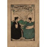 Newcomb College Calendar 1902-1903, designed by Mary Frances Baker (active 1897-1906), published