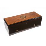 Antique Swiss Mahogany and Ebonized Cylinder Music Box, late 19th c., Nicole Freres, Geneva, 12