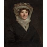 Louisiana School, 19th c ., "Portrait of a Lady", oil on canvas, unsigned, 30 in. x 25 1/8 in.,